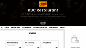 What Eatkbc.pk website looked like in 2022 (2 years ago)