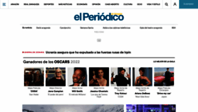 What Elperiodicodearagon.com website looked like in 2022 (2 years ago)