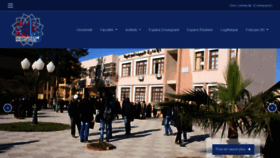 What Elearning.univ-km.dz website looked like in 2022 (2 years ago)