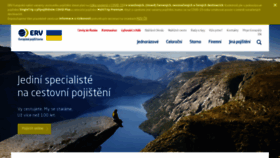 What Ervpojistovna.cz website looked like in 2022 (2 years ago)