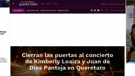What Eluniversalqueretaro.mx website looked like in 2022 (2 years ago)