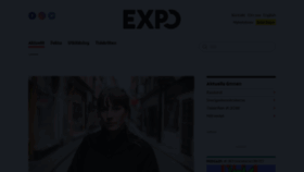 What Expo.se website looked like in 2022 (2 years ago)