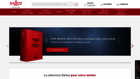 What Editions-dalloz.fr website looked like in 2022 (2 years ago)