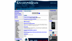 What Edscuola.it website looked like in 2022 (2 years ago)