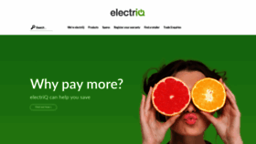 What Electriq.co.uk website looked like in 2022 (3 years ago)