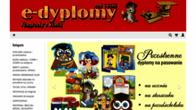 What E-dyplomy.pl website looked like in 2022 (2 years ago)
