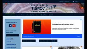 What Emineraltisnov.cz website looked like in 2022 (2 years ago)