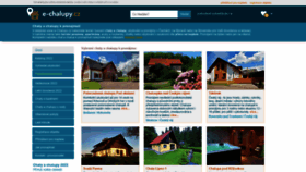 What E-chalupy.cz website looked like in 2022 (2 years ago)