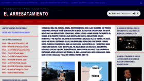 What Elarrebatamiento.com website looked like in 2022 (2 years ago)