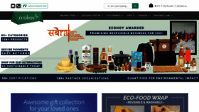 What Ecohoy.com website looked like in 2022 (3 years ago)