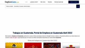 What Empleosguate.com website looked like in 2022 (2 years ago)