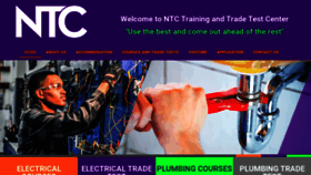 What Electricalcourses.co.za website looked like in 2022 (2 years ago)