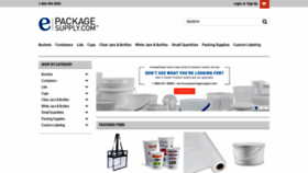 What Epackagesupply.com website looked like in 2022 (2 years ago)