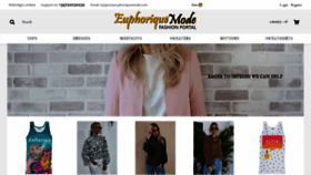 What Euphoriquemode.com website looked like in 2022 (2 years ago)