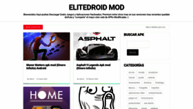 What Elitedroidmod.com website looked like in 2022 (1 year ago)