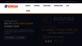 What Evimtasnakliyat.com.tr website looked like in 2022 (2 years ago)