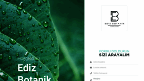 What Edizbotanik.com website looked like in 2022 (2 years ago)