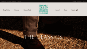 What Edwardgreen.com website looked like in 2022 (1 year ago)