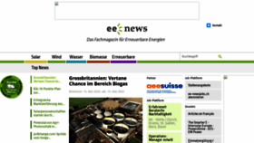 What Ee-news.ch website looked like in 2022 (2 years ago)