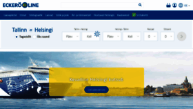 What Eckeroline.ee website looked like in 2022 (1 year ago)
