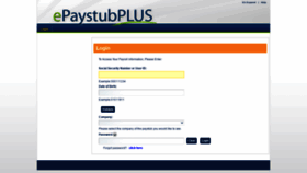 What Epaystubplus.com website looked like in 2022 (1 year ago)