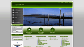 What Enjoyiceland.is website looked like in 2022 (1 year ago)