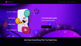 What Easysmm.shop website looked like in 2022 (3 years ago)