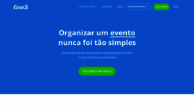 What Even3.com.br website looked like in 2022 (1 year ago)