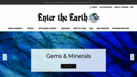 What Entertheearth.com website looked like in 2022 (1 year ago)