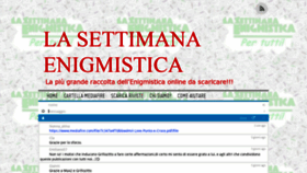 What Enigmistica.link website looked like in 2022 (1 year ago)