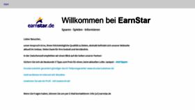 What Earnstar.de website looked like in 2022 (1 year ago)