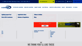What E-conolight.com website looked like in 2022 (1 year ago)