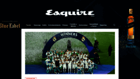 What Esquirelat.com website looked like in 2022 (1 year ago)