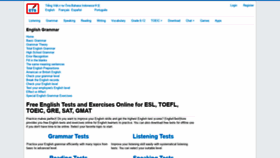 What Englishteststore.net website looked like in 2022 (1 year ago)
