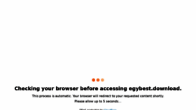 What Egybest.download website looked like in 2022 (1 year ago)