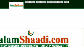 What Epaper.salamshaadi.com website looked like in 2022 (1 year ago)