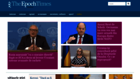What Epochtimes-romania.com website looked like in 2022 (1 year ago)