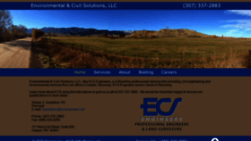 What Ecsengineers.net website looked like in 2022 (3 years ago)
