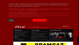 What Elka.pl website looked like in 2022 (1 year ago)