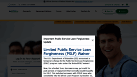 What Edfinancial.com website looked like in 2022 (1 year ago)