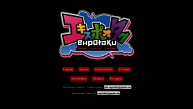 What Expotaku.com website looked like in 2022 (1 year ago)