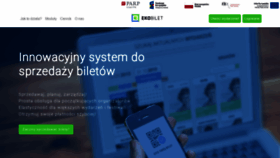 What Ekobilet.pl website looked like in 2022 (1 year ago)