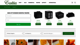What Excaliburdehydrator-recipes.com website looked like in 2022 (1 year ago)