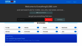 What Everythingglobe.com website looked like in 2022 (1 year ago)