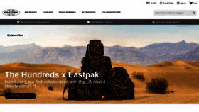 What Eastpak.com website looked like in 2022 (1 year ago)