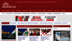 What Edukacija.rs website looked like in 2022 (1 year ago)