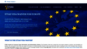What Etiasvisa.com website looked like in 2022 (1 year ago)