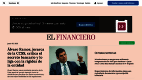 What Elfinancierocr.com website looked like in 2022 (1 year ago)