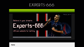 What Experts-666.com website looked like in 2022 (1 year ago)