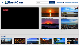 What Earthcam.com website looked like in 2022 (1 year ago)